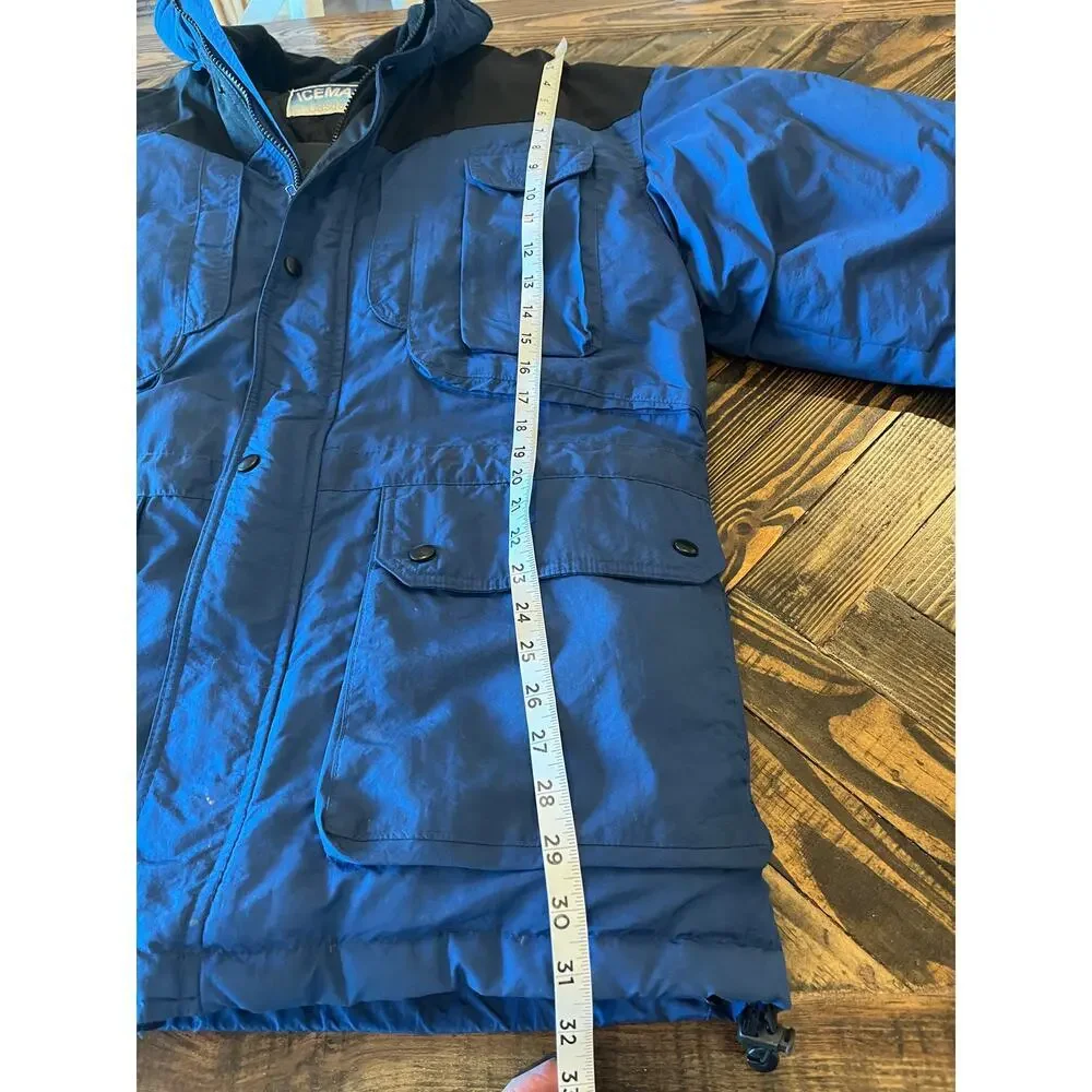 Ice Man Snow Goose Down Jacket Men Medium Travel Cold Weather Ski Snowboarding